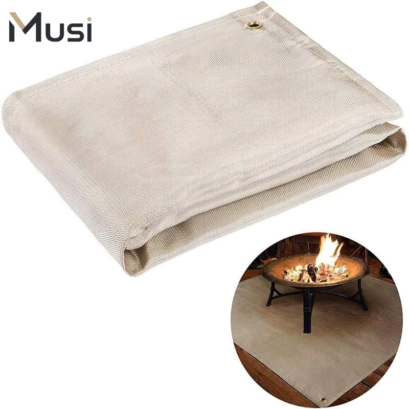 Camping With Cooking - BBQ Grillmat Vuurvaste Isolatiemat Hittebestendige Campingmatten