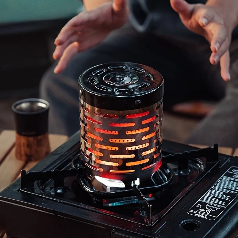 Camping Cooking Heater - Roestvrijstalen verwarmingshoes Outdoor Camping Verwarming Kachel