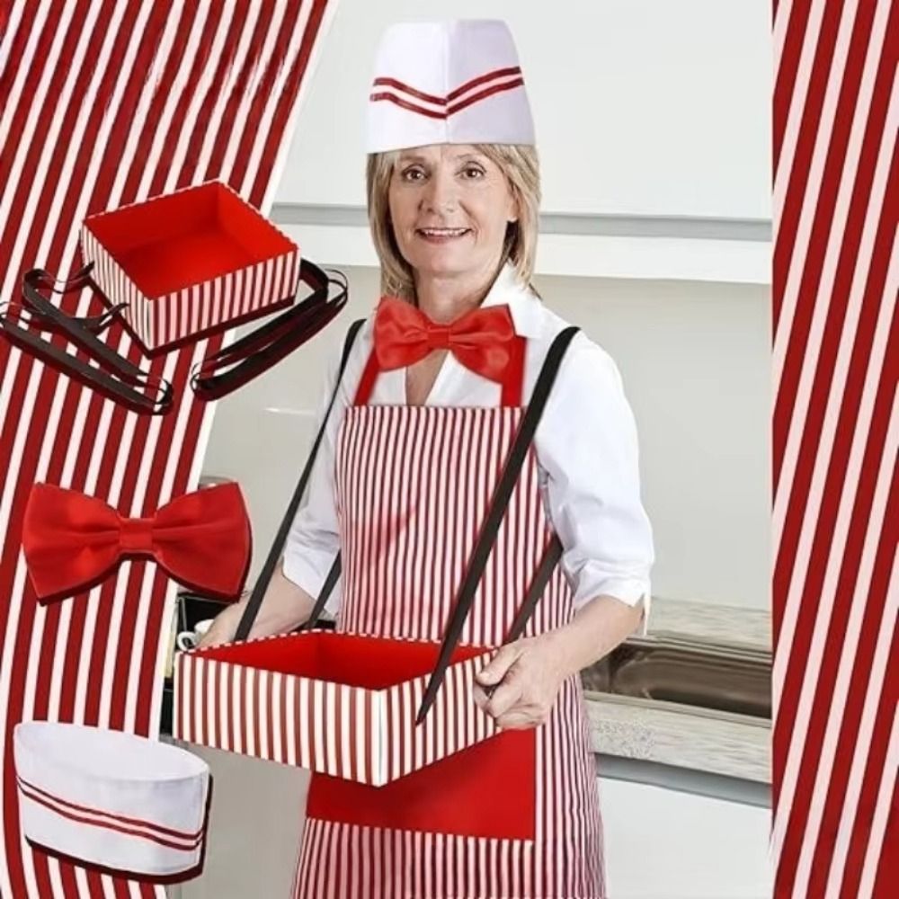 Camping Cooking Apron - Carnavals Circus Ober Cosplay Schort met