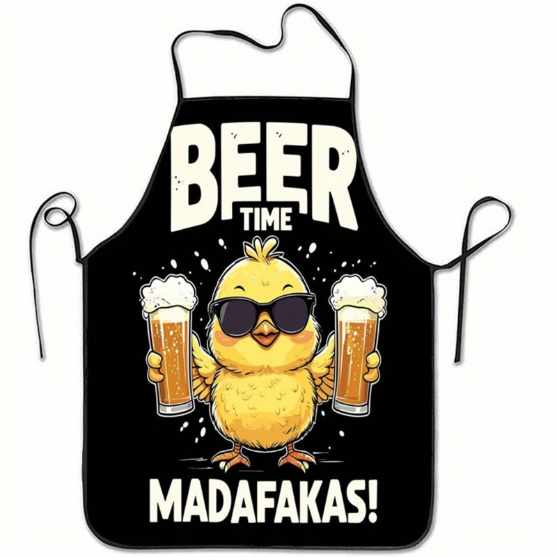 Camping Cooking Apron - Grappige bierkipenschort - coole meid met