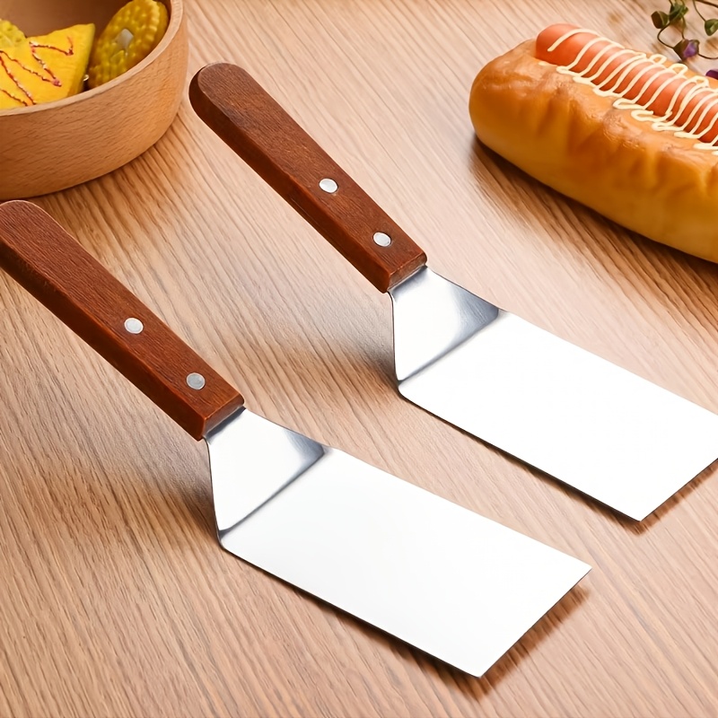 Camping Cooking Ware Set - 1Pc Roestvrijstalen Spatel Pannenkoekendraaier Steak Koken