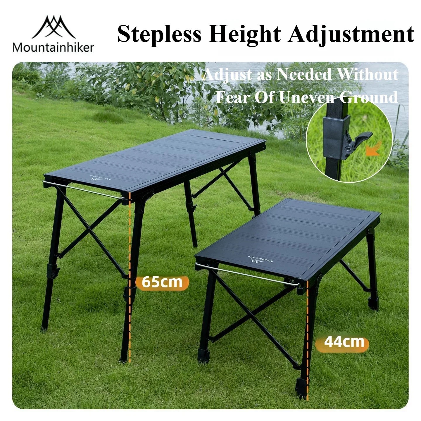 Camping Cooking Table - Mountainhiker Opvouwbare IGT Camping Lifttafel Draagbaar