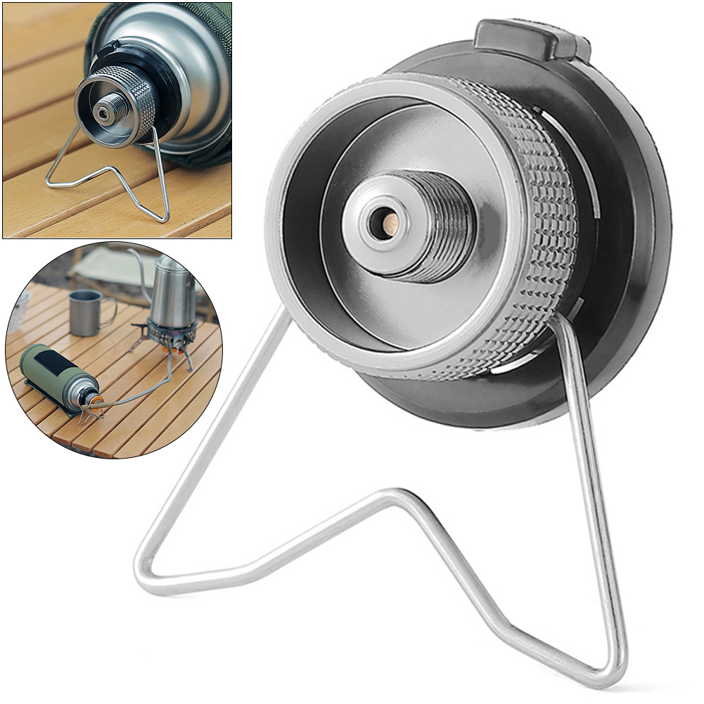 Camping Cooking Multi Tool - Camping Gas Converter Aluminiumlegering Butaan Gasfornuis