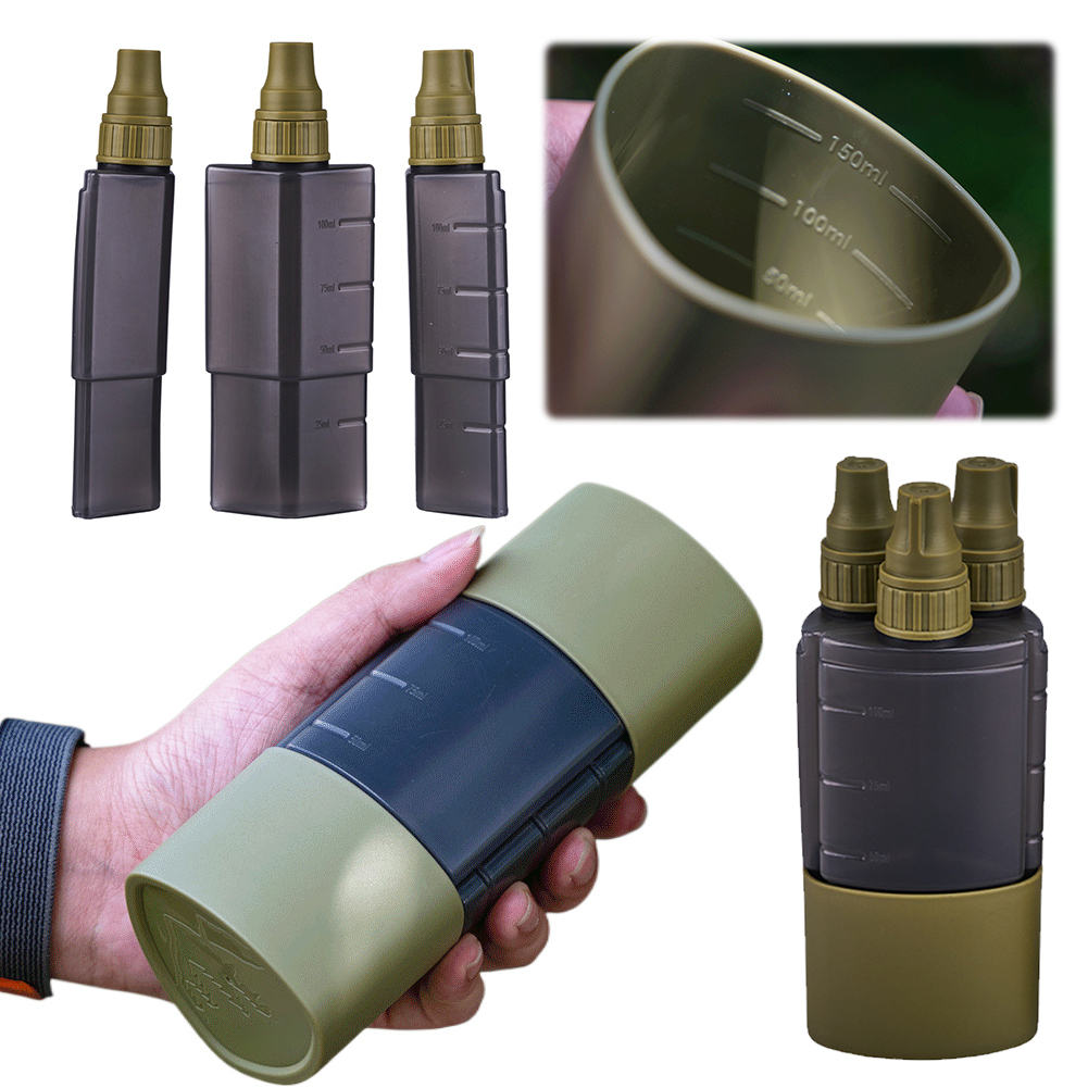 Camping Cooking Utensil Set - 3-in-1 Outdoor Camping Kruidendispenser Fles BBQ