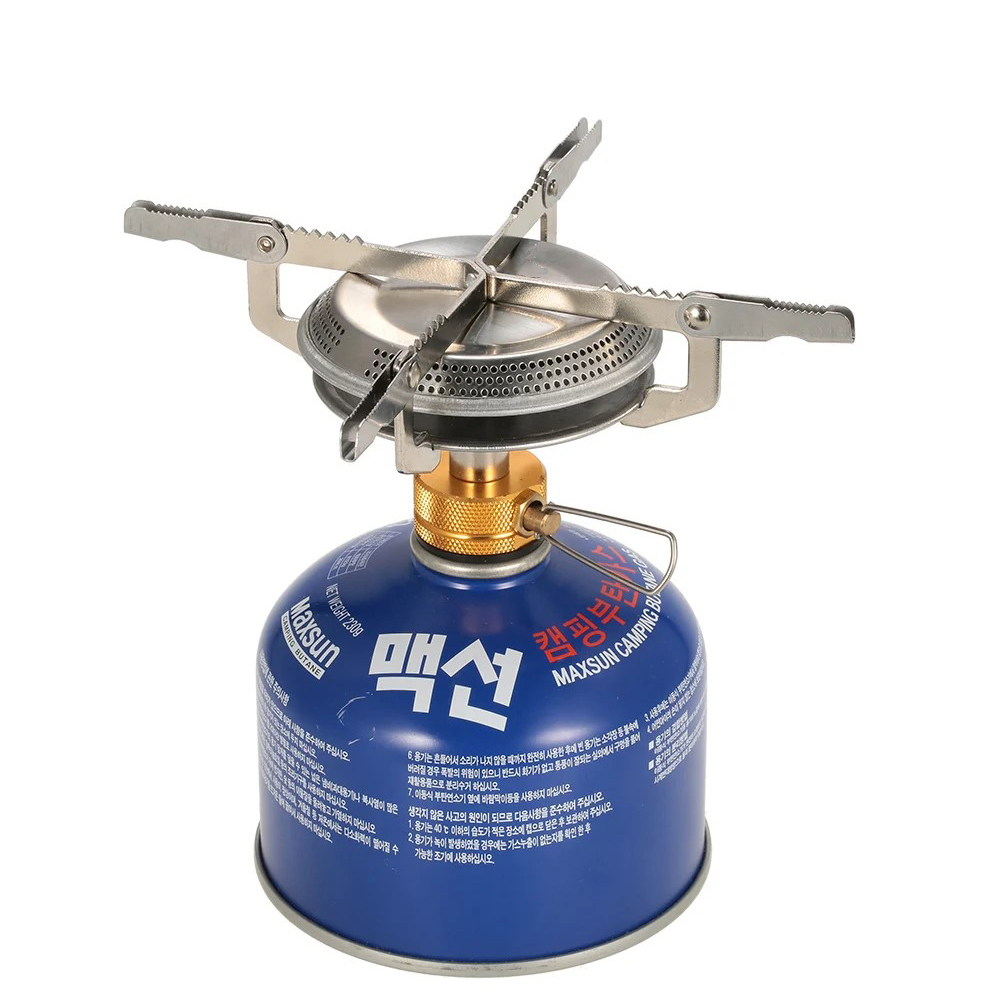 Camping Cooking Heater - Outdoor Camping Gasfornuis Ultralichte Draagbare Kachelbrander