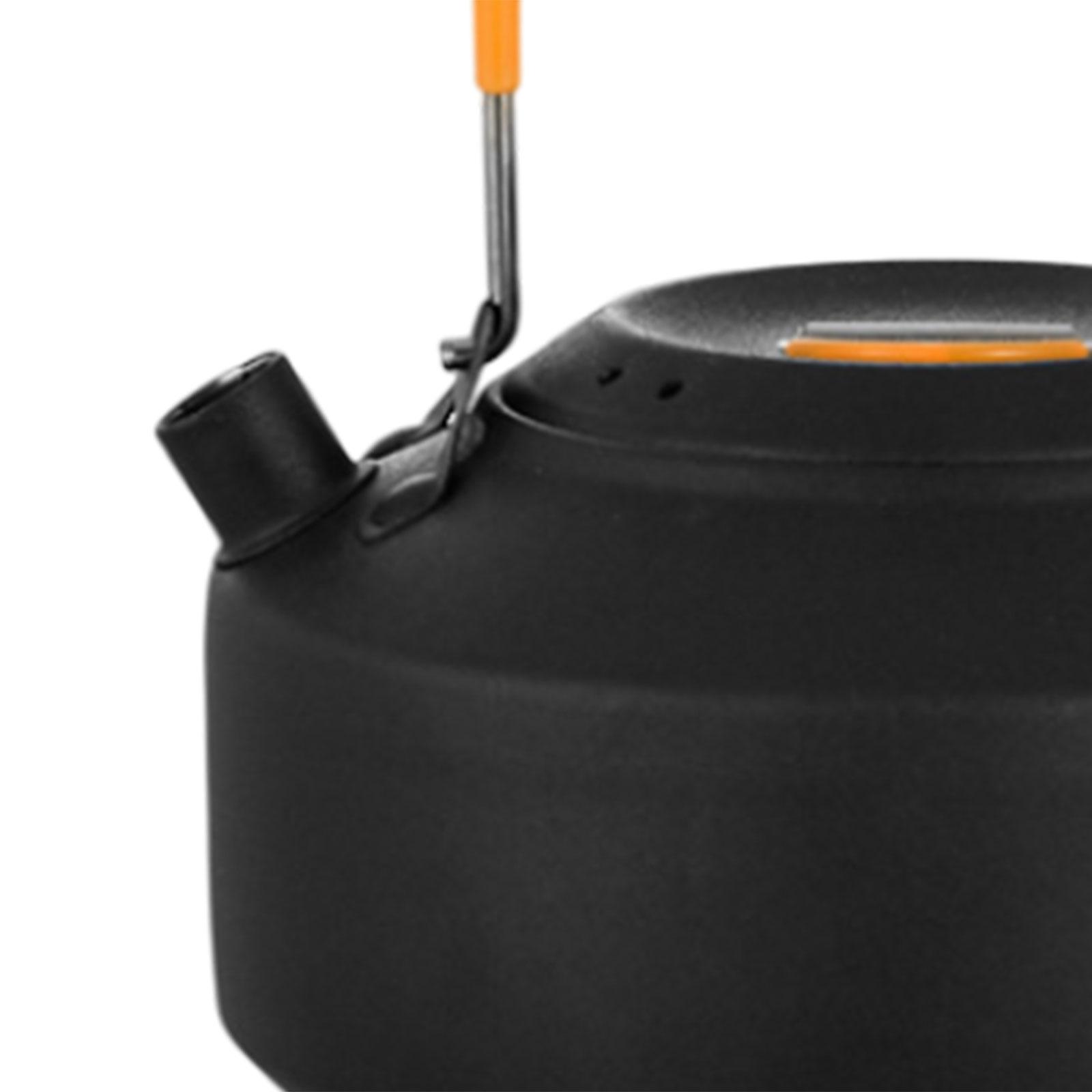 Camping Cooking Pot With Lid - Draagbare campingwaterkoker, koffiepot met handgrepen en