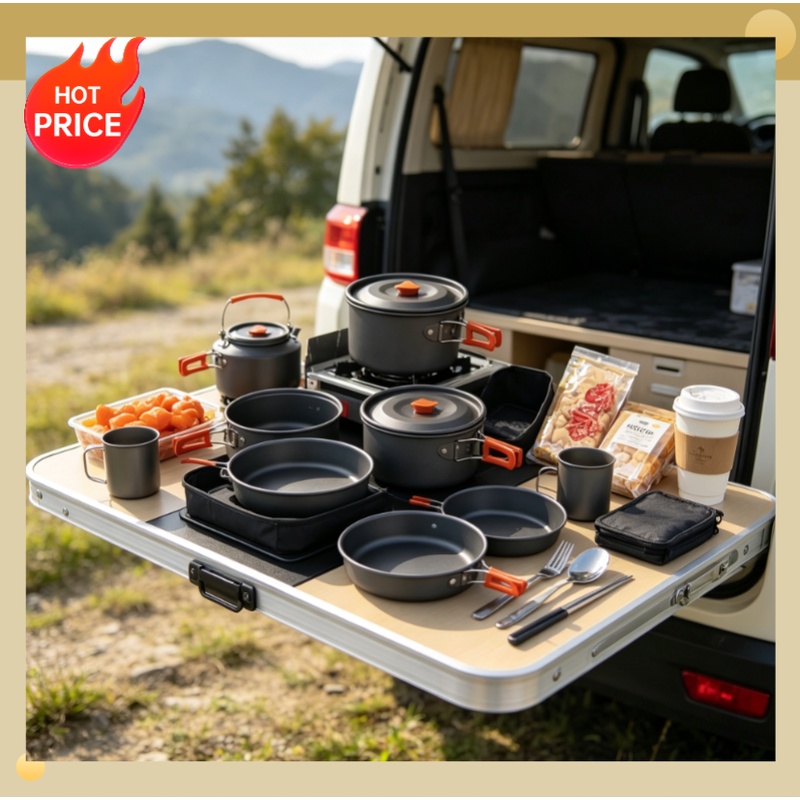 Camping Cooking Candle - Camping kookset Camping kookgerei Reisservies Outdoor