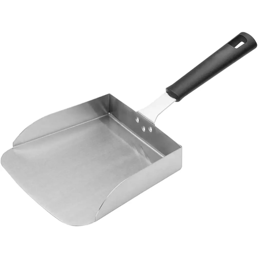 Camping Cooking Range - Bakplaat Voedselverhuizer Roestvrijstalen Hamburger Frietjes Spatel