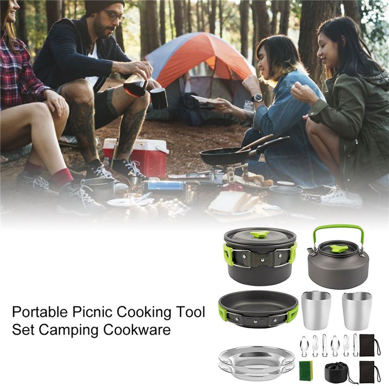 【KOPERS】Camping Kookgerei Draa - Camping Cooking Pot Set recensie en prijs