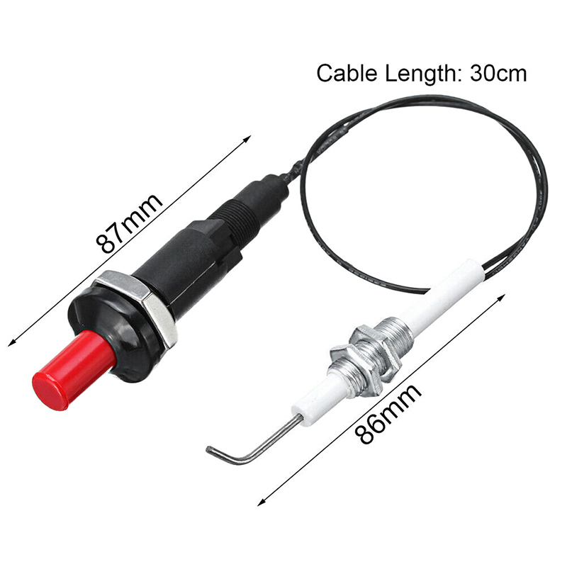 Drukknop Piezo-ontsteker met k - Camping Cooking Heater recensie en prijs