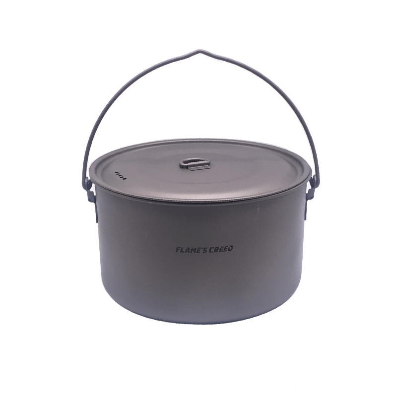 FLAME'S CREED 1100 ml 1950 ml  - Camping Cooking Pot Set recensie en prijs