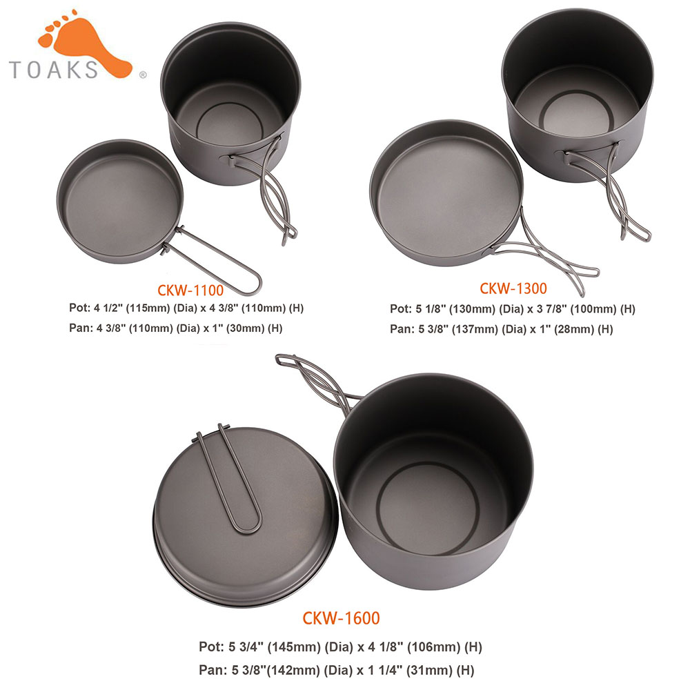 TOAKS Pannenset Ultralight Tit - Camping Cooking Bowl recensie en prijs