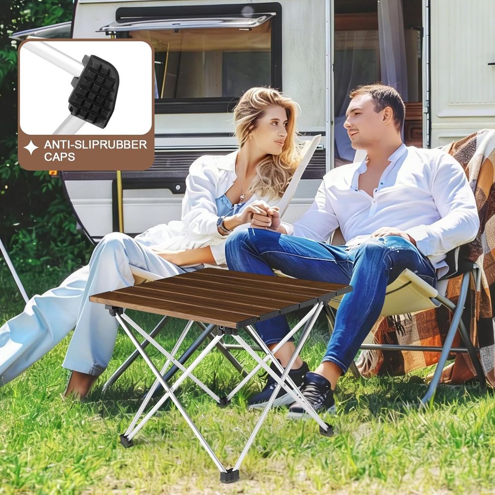 Campingtafel met tafelblad, op - Camping Cooking Easy recensie en prijs