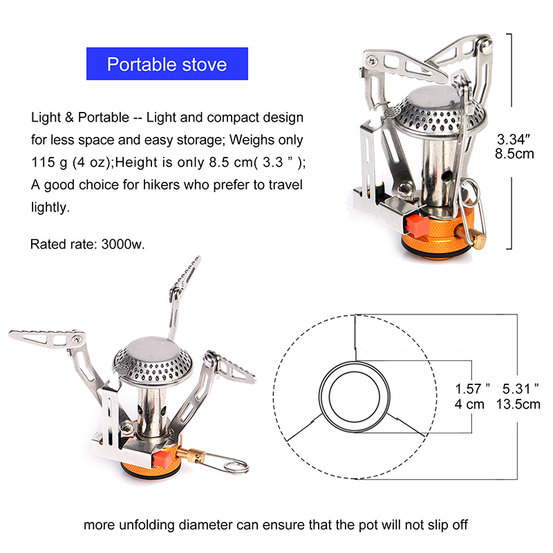 Widesea Eendelig gasfornuis 35 - Camping Cooking Easy recensie en prijs