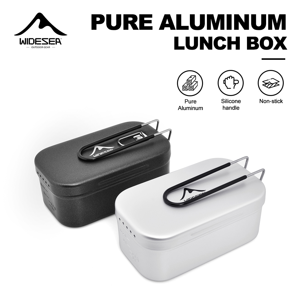 Lunchbox van puur aluminium me - Camping Cooking Candle recensie en prijs