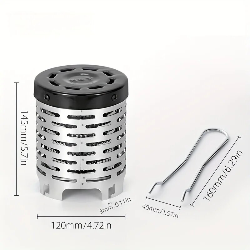Roestvrijstalen verwarmingshoe - Camping Cooking Heater recensie en prijs