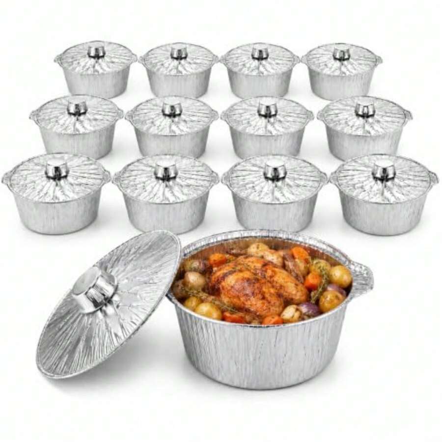12-pack wegwerppotten met deks - Camping Cooking Pot With Lid recensie en prijs