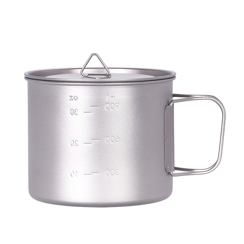 Tiartisan Titanium 1.1L Campin - Camping Cooking Pot With Lid recensie en prijs