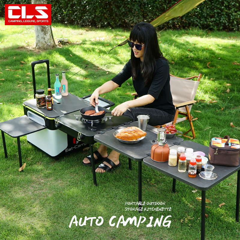 Draagbare mobiele campingkeuke - Camping Cooking Table recensie en prijs