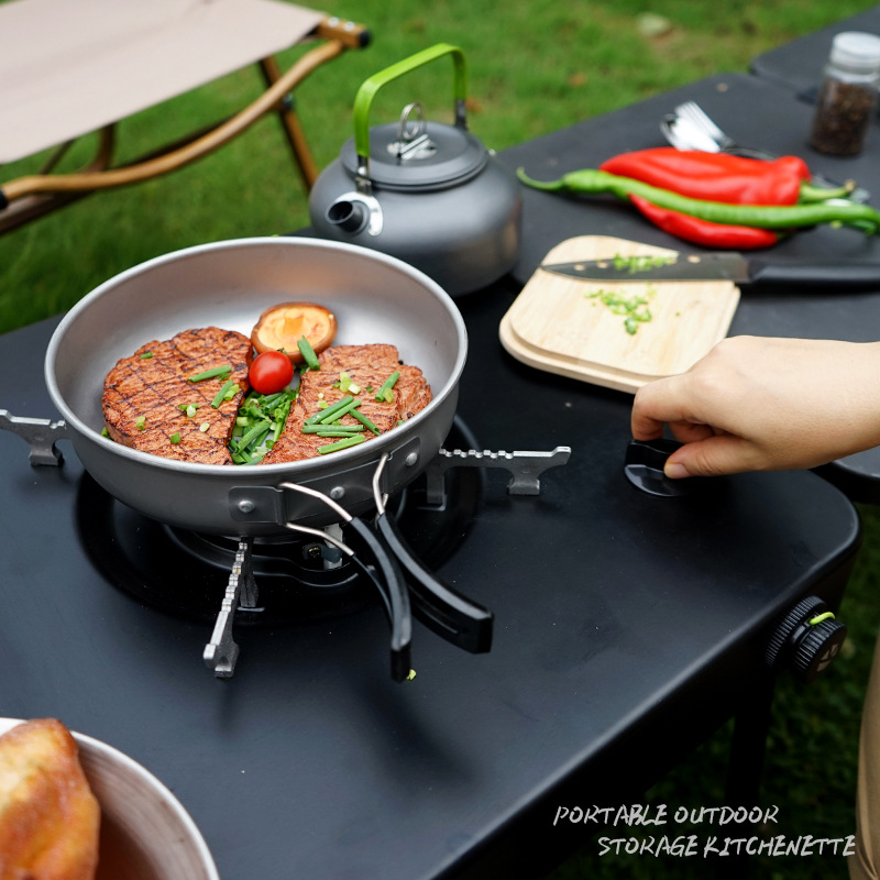 Draagbare mobiele campingkeuke - Camping Cooking Table recensie en prijs