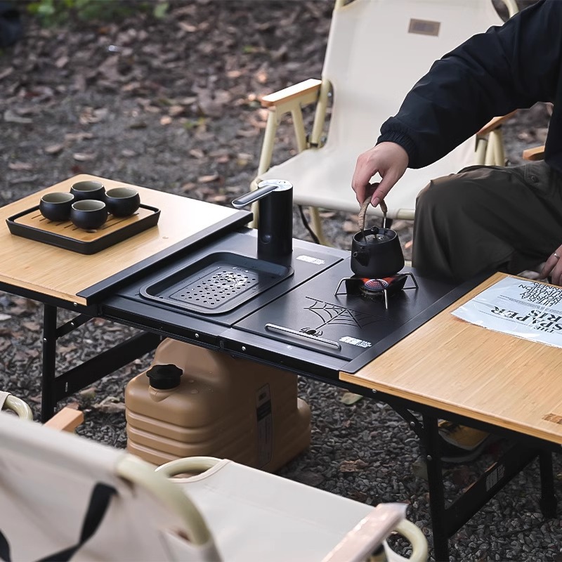Aluminium IGT-kampeertafel, in - Camping Cooking Table recensie en prijs