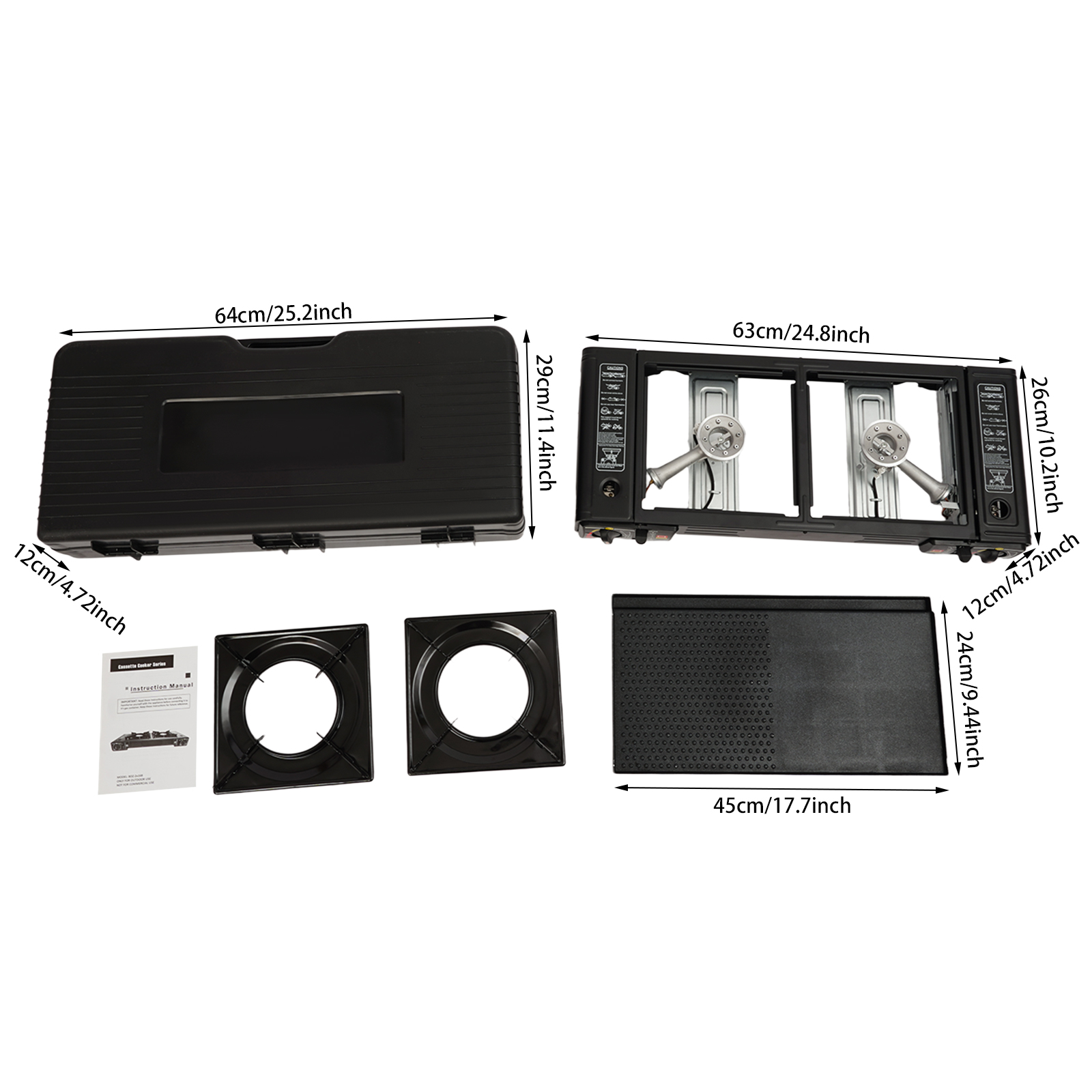Draagbare campingkachel 2-pits - Camping Cooking Candle recensie en prijs