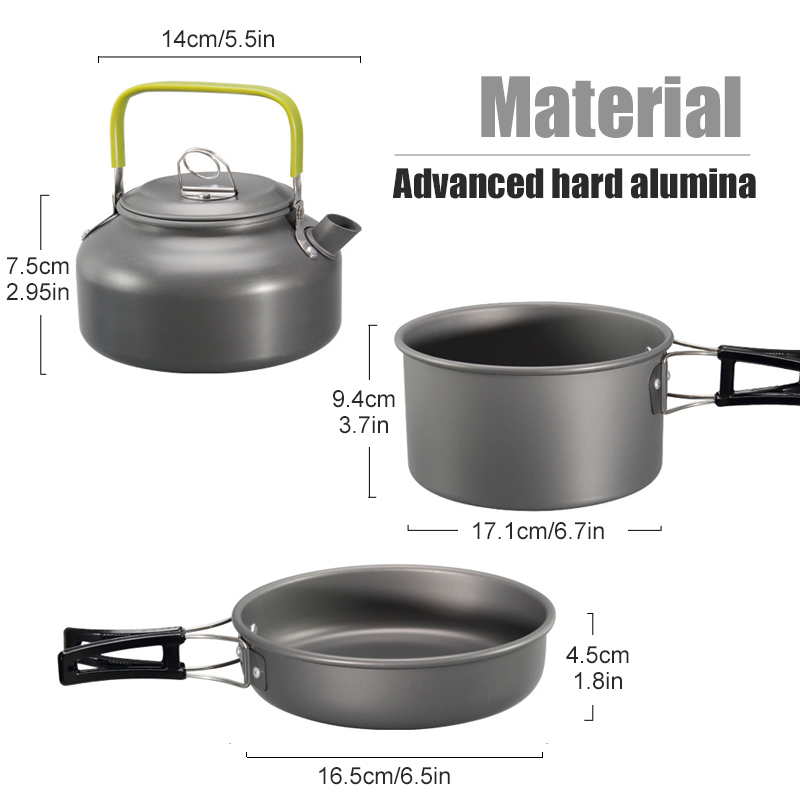 WESTTUNE Camping Kookgerei Kit - Camping Cooking Ware Set recensie en prijs