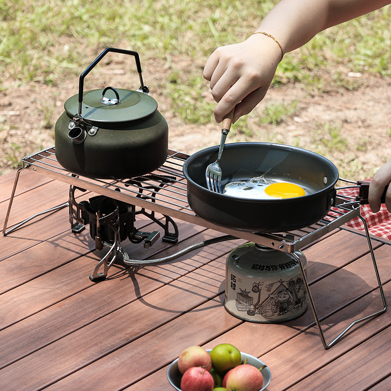 RVS Kampeerfornuis Set - Opvou - Camping Cooking Candle recensie en prijs