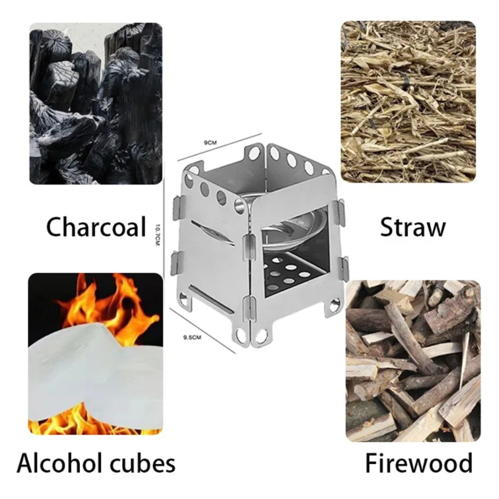 Campingoven Houtkachel Alcohol - Camping Cooking Windshield recensie en prijs