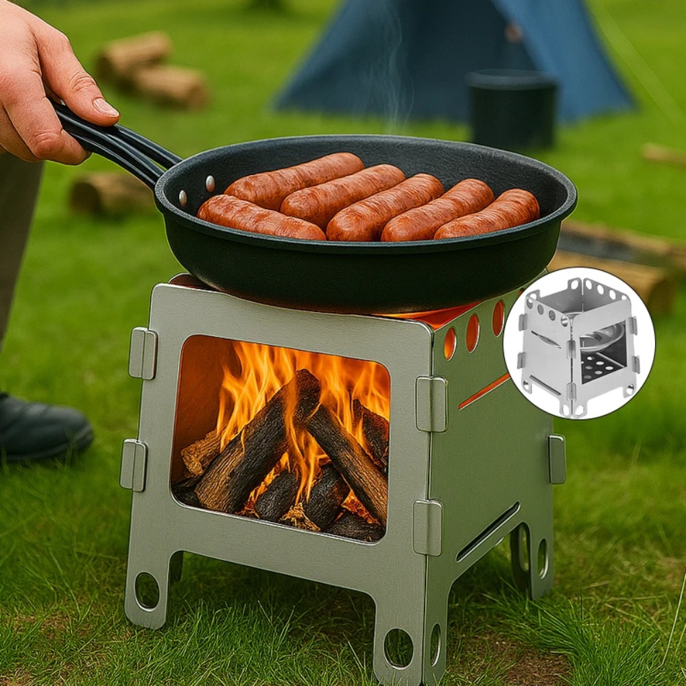 Campingoven Houtkachel Alcohol - Camping Cooking Windshield recensie en prijs