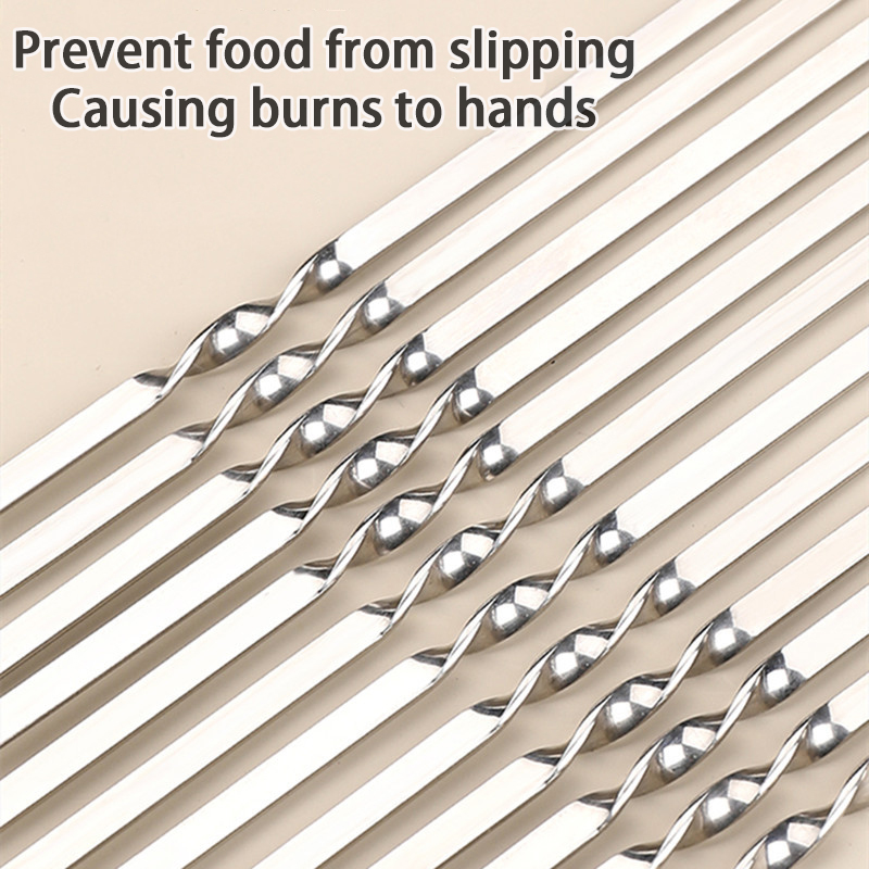 10/15 Stuks Rvs Barbecue Spies - Camping Cooking Candle recensie en prijs