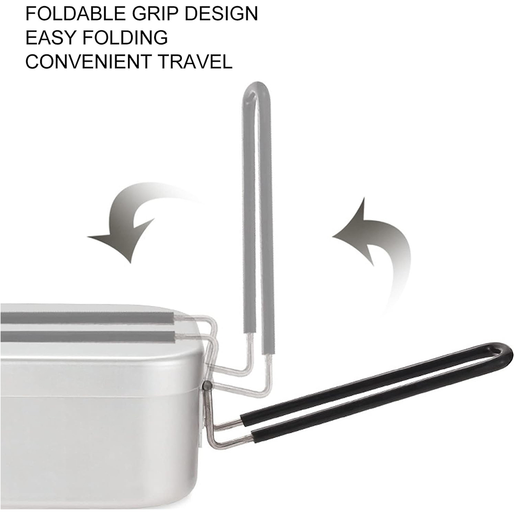 800ML Aluminium Lunchboxen Out - Camping Cooking Equipment recensie en prijs