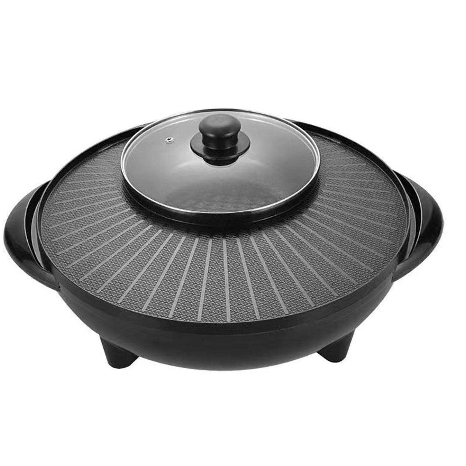 Elektrische grill met hotpot v - Camping Cooking Range recensie en prijs