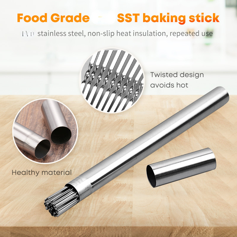 Roestvrijstalen barbecue spies - Camping Cooking Candle recensie en prijs