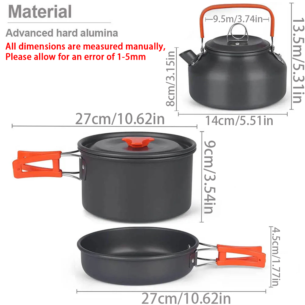1 stks/1 set Camping Kookgerei - Camping Cooking Utensil Set recensie en prijs