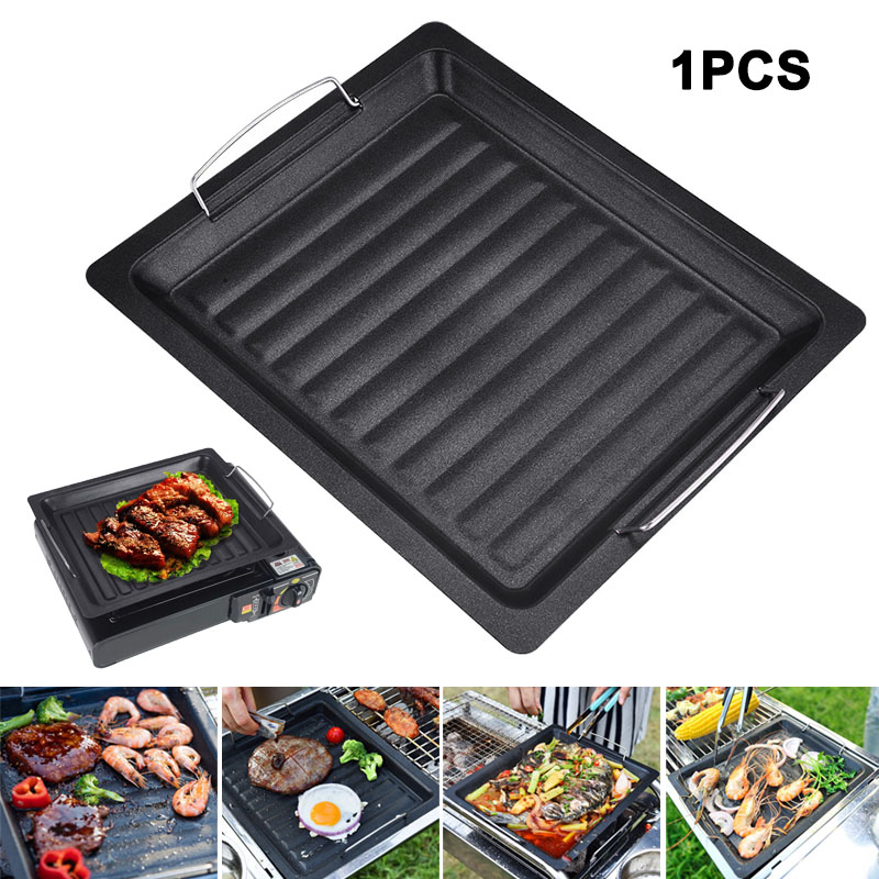 Buiten dikke vierkante grillpa - Camping Cooking Equipment recensie en prijs