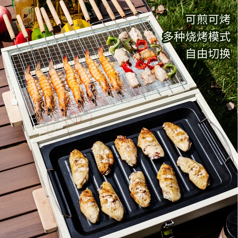 Barbecueoven Huishoudelijke gr - Camping Cooking Heater recensie en prijs