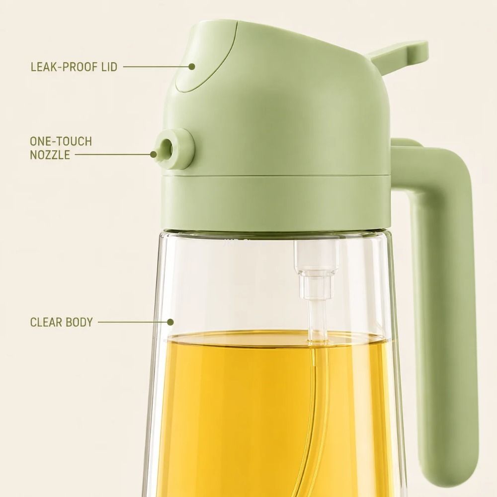 2-in-1 olijfolie spuitfles dis - Camping With Cooking recensie en prijs