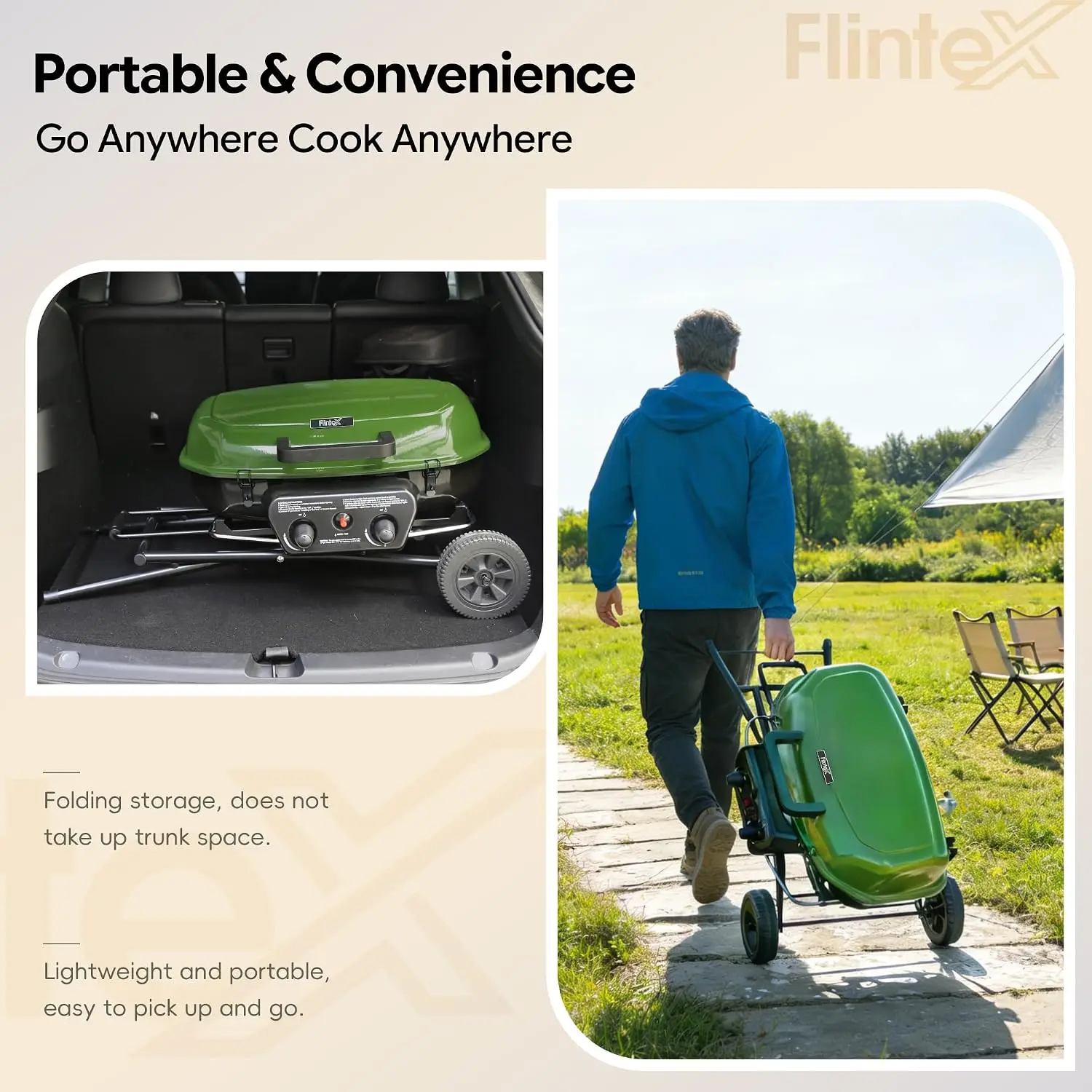 Draagbare propaangasgrill, 340 - Camping Cooking Range recensie en prijs