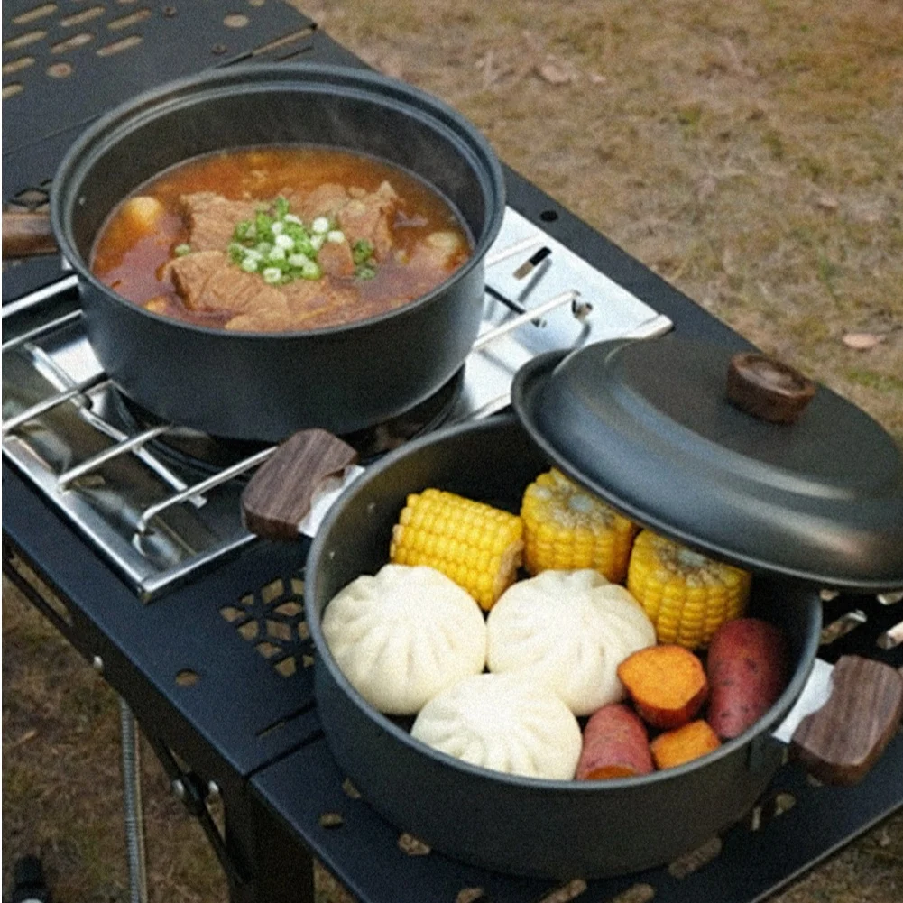 3L Camping Kookpot Set Alumini - Camping Cooking Pot With Lid recensie en prijs