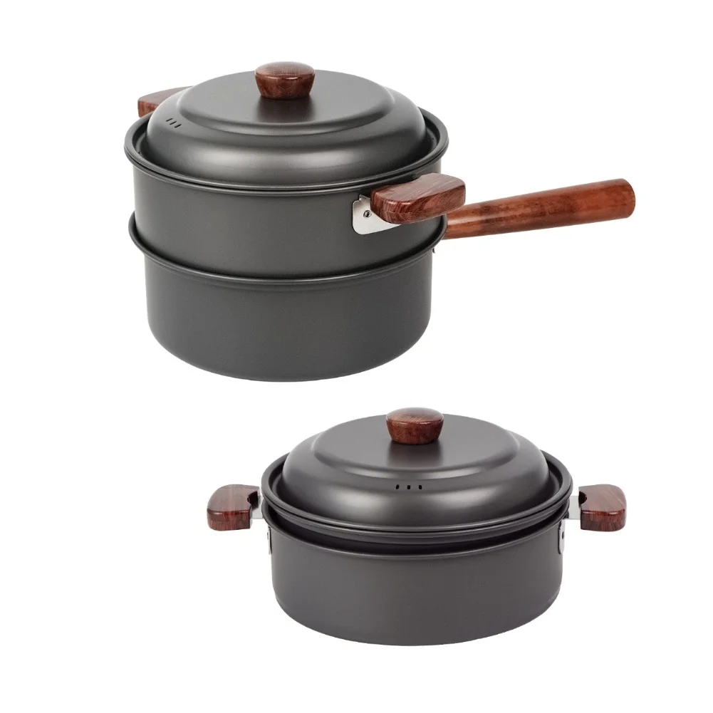 3L Camping Kookpot Set Alumini - Camping Cooking Pot With Lid recensie en prijs