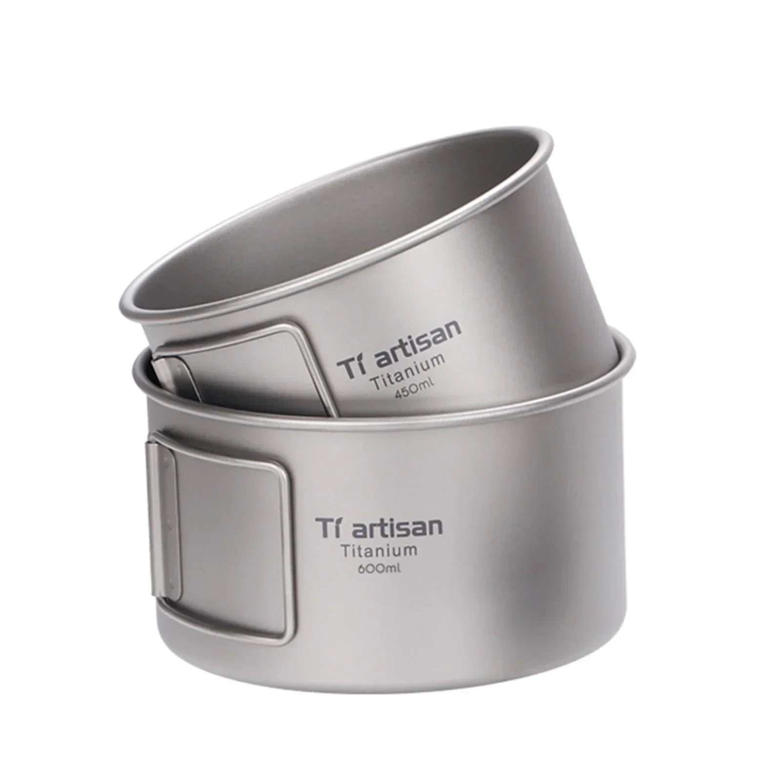Titanium kom met inklapbaar ha - Camping Cooking Bowl recensie en prijs