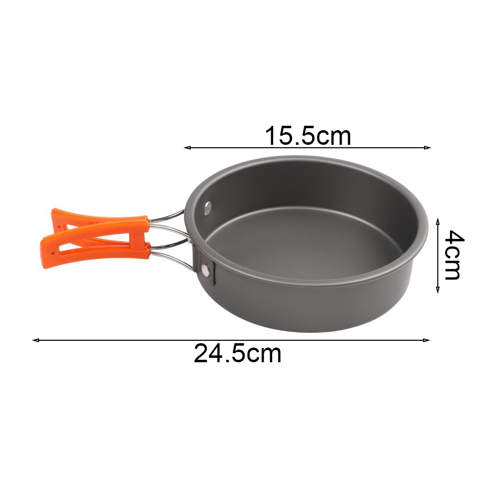 1-delige Koekenpan van Alumini - Camping Cooking Candle recensie en prijs