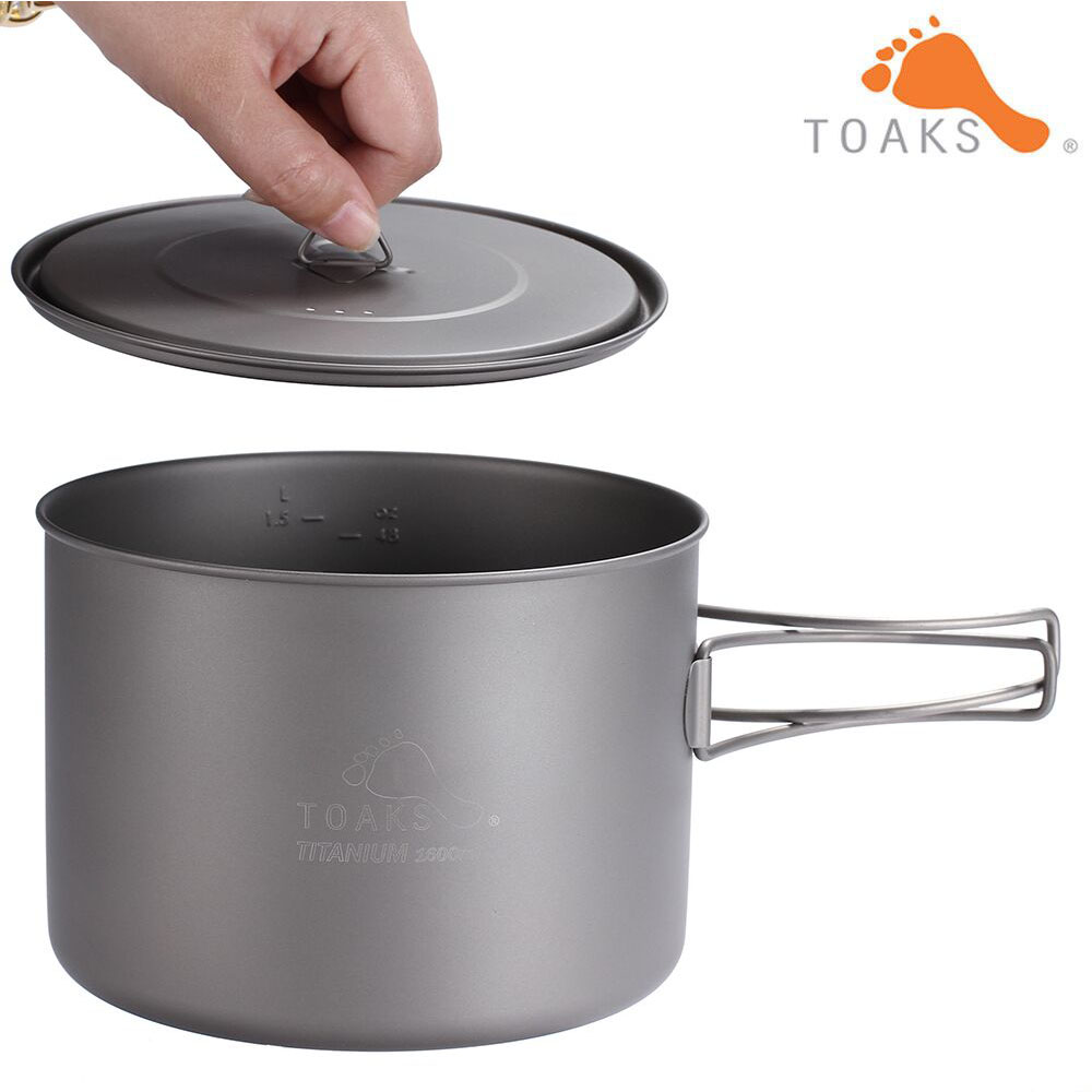 Toaks Outdoor Camping 3 In1 Ti - Camping Cooking Bowl recensie en prijs