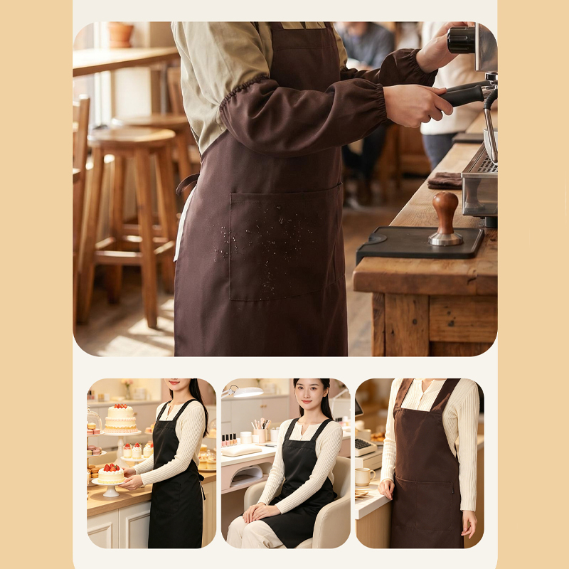 Schort met zakken, nekband, va - Camping Cooking Apron recensie en prijs