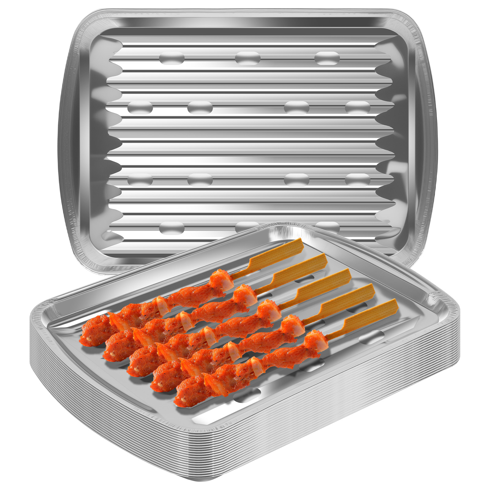 Aluminiumfolie Dienbladen Anti - Camping Cooking Bowl recensie en prijs