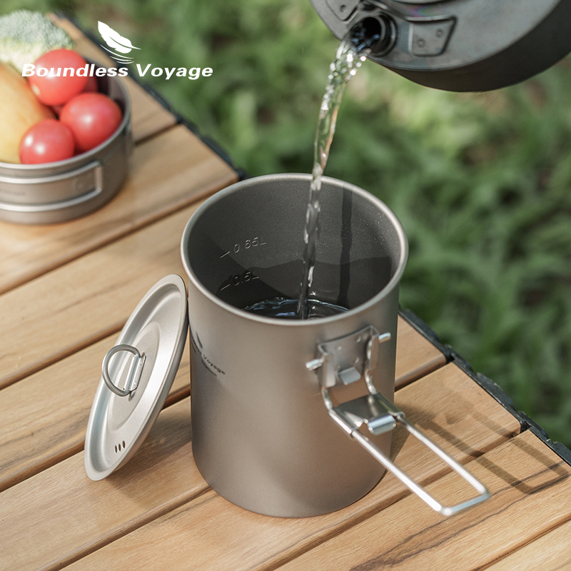 Boundless Voyage 900ml Titaniu - Camping Cooking Bowl recensie en prijs