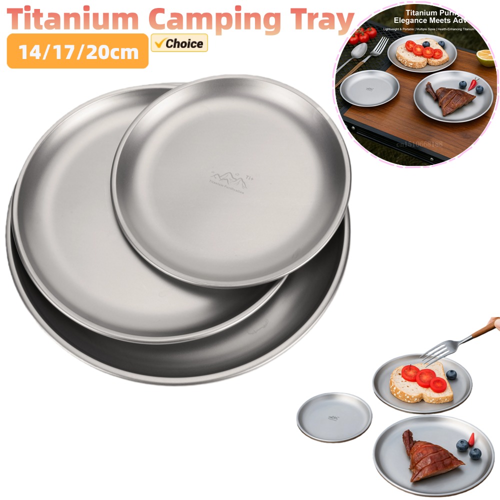 14/17/20cm Titanium Campingpla - Camping Cooking Bowl recensie en prijs