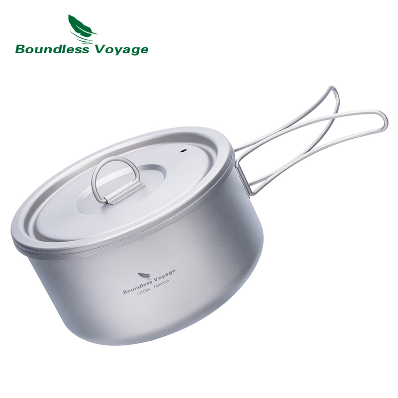 Boundless Voyage Titanium Camp - Camping Cooking Pot With Lid recensie en prijs