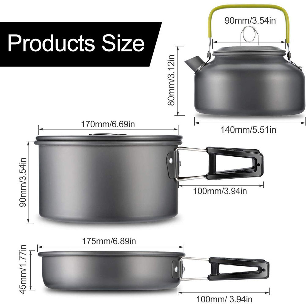 Outdoor Camping Kookgerei Set  - Camping Cooking Candle recensie en prijs